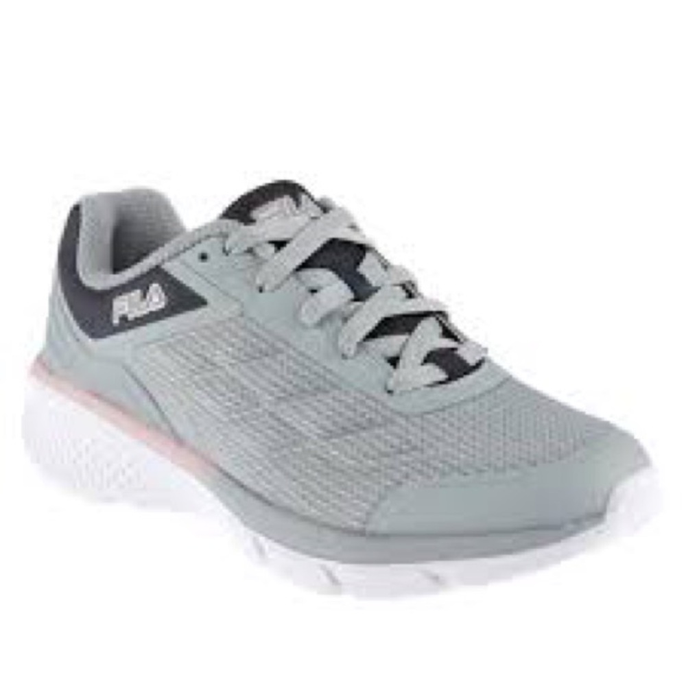 Fila Women's Gray and White Sneakers